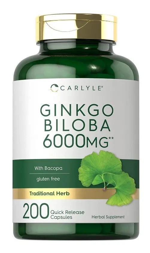 Ginkgo Biloba | 6000 Mg | 200 U