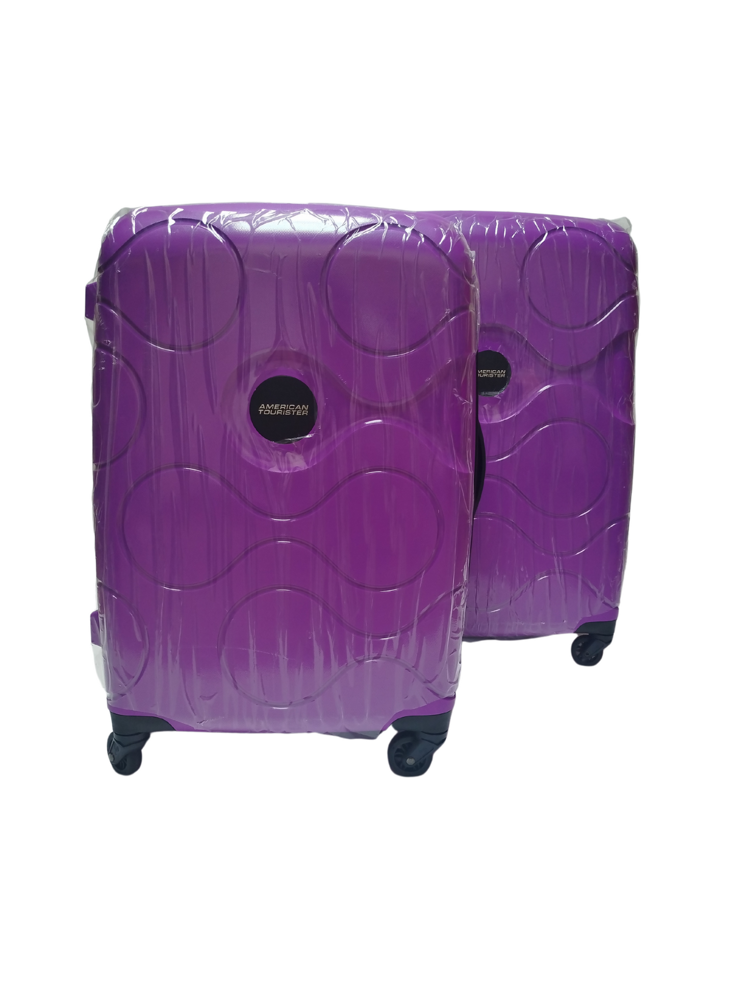 Maleta para viaje morada mediana